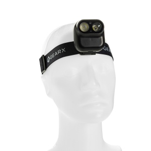 Lampe frontale avec capteur de mouvement en ABS RCS Gear X 6