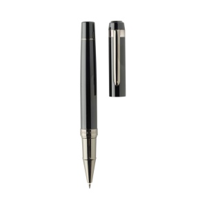 Coffret de stylos en acier recyclé Swiss Peak OSLO 6