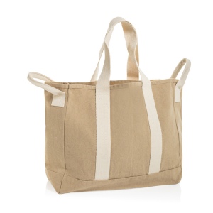 Sac de plage en toile recyclée 400g/m² BEAU AWARE™ 18