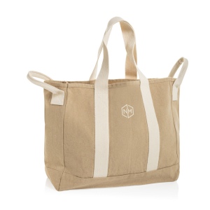 Sac de plage en toile recyclée 400g/m² BEAU AWARE™ 21