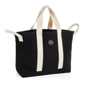 Sac de plage en toile recyclée 400g/m² BEAU AWARE™ 9