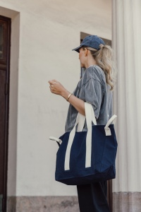 Sac de plage en toile recyclée 400g/m² BEAU AWARE™ 36