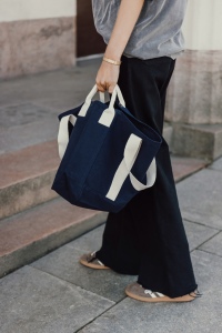 Sac de plage en toile recyclée 400g/m² BEAU AWARE™ 37