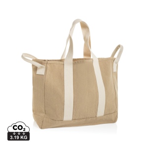 Sac de plage en toile recyclée 400g/m² BEAU AWARE™ 4