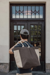 Sac shopping en toile recyclée 400 g/m² BEAU AWARE™ 22