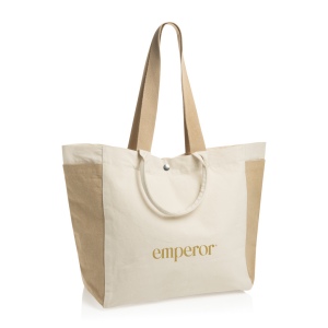 Sac shopping en toile recyclée 400 g/m² BEAU AWARE™ 9