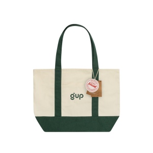 Sac cabas 350gsm en coton recyclé AWARE™ SHOP LOCAL 24