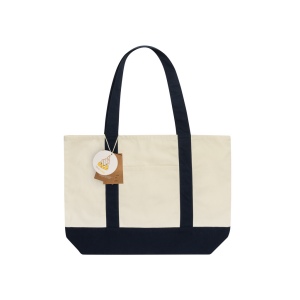 Sac cabas 350gsm en coton recyclé AWARE™ SHOP LOCAL 37