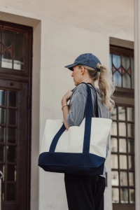Sac cabas 350gsm en coton recyclé AWARE™ SHOP LOCAL 40