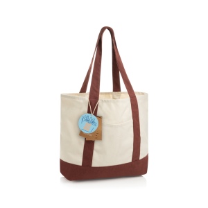 Sac cabas 350gsm en coton recyclé AWARE™ SHOP LOCAL 5