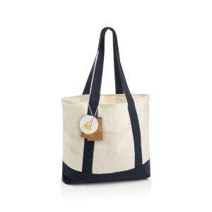 Sac cabas 350gsm en coton recyclé AWARE™ SHOP LOCAL 6