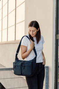 Sac bandoulière en nylon recyclé RCS KENTO URBAN 26