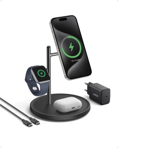 Support de recharge sans fil 3-en-1 Anker MagGo 5