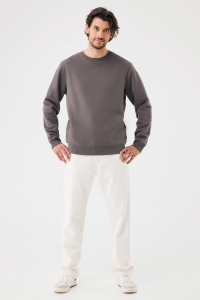 Sweater à col rond en coton recyclé IQONIQ Torla 133