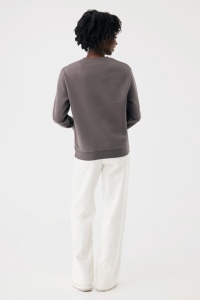 Sweater à col rond en coton recyclé IQONIQ Torla 141