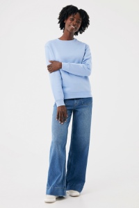 Sweater à col rond en coton recyclé IQONIQ Torla 149