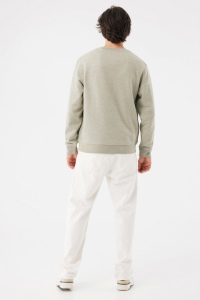 Sweater à col rond en coton recyclé IQONIQ Torla 232