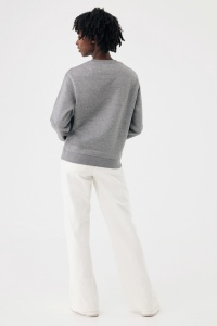 Sweater à col rond en coton recyclé IQONIQ Torla 246