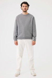 Sweater à col rond en coton recyclé IQONIQ Torla 249