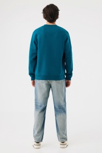 Sweater à col rond en coton recyclé IQONIQ Torla 282