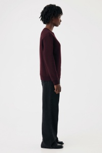 Sweater à col rond en coton recyclé IQONIQ Torla 298