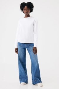Sweater à col rond en coton recyclé IQONIQ Torla 55