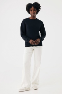 Sweater à col rond en coton recyclé IQONIQ Torla 24