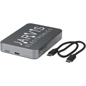 Batterie externe magnétique Avis 10 000 mAh en aluminium recyclé RCS 5