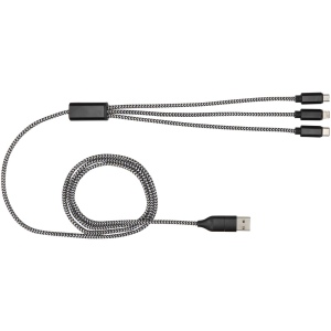 Câble de recharge 5-en-1 Alphecca en aluminium recyclé et RPET 4