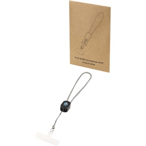 Lanyard de poignet recyclé Arich RCS avec câble de recharge Type-C de 20 W intégré 3