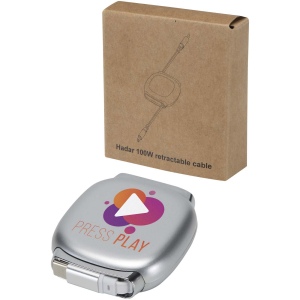 Câble de recharge PD CarPlay rétractable en plastique recyclé Alphard 100 W 4