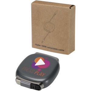 Câble de recharge PD CarPlay rétractable en plastique recyclé Alphard 100 W 5