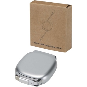 Câble de recharge PD CarPlay rétractable en plastique recyclé Alphard 100 W 2
