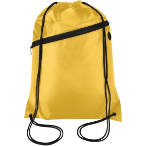 Sac à cordon Oriole en RPET avec poche avant zippée, 5 L 21