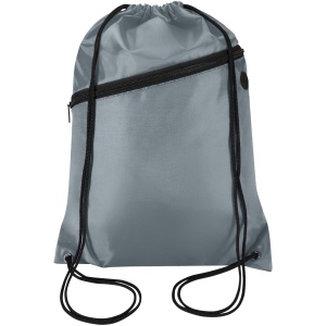 Sac à cordon Oriole en RPET avec poche avant zippée, 5 L 26
