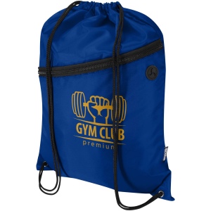 Sac à cordon Oriole en RPET avec poche avant zippée, 5 L 15