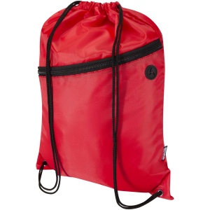 Sac à cordon Oriole en RPET avec poche avant zippée, 5 L 4