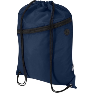 Sac à cordon Oriole en RPET avec poche avant zippée, 5 L 7