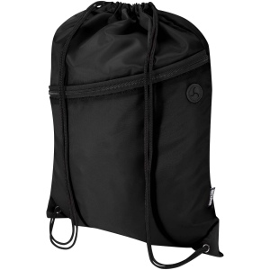 Sac à cordon Oriole en RPET avec poche avant zippée, 5 L 9