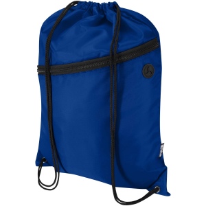 Sac à cordon Oriole en RPET avec poche avant zippée, 5 L 6