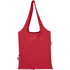 Sac fourre-tout pliable en coton recyclé GRS « Madras Blend » 140 g/m², 7 L 16