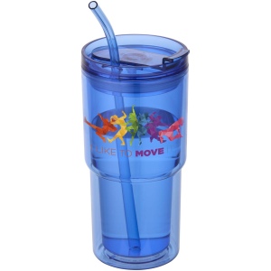 Gobelet en plastique à double paroi Archer de 480 ml 8