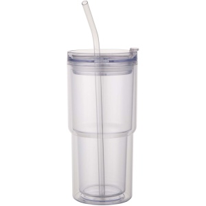 Gobelet en plastique à double paroi Archer de 480 ml 10