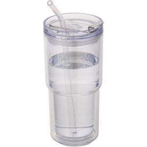 Gobelet en plastique à double paroi Archer de 480 ml 2