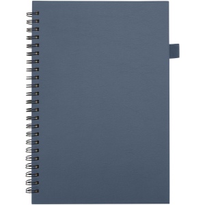 Cahier à spirales Liss A5 à couverture rigide en plastique recyclé 14