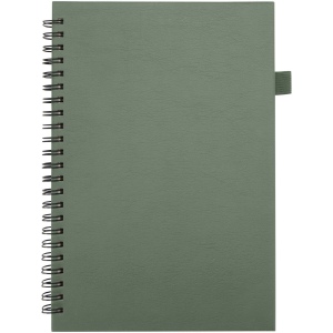 Cahier à spirales Liss A5 à couverture rigide en plastique recyclé 15