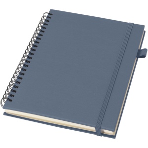 Cahier à spirales Liss A5 à couverture rigide en plastique recyclé 4