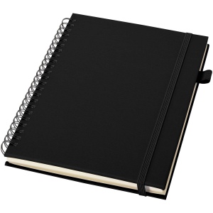 Cahier à spirales Liss A5 à couverture rigide en plastique recyclé 6