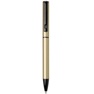 Stylo à bille à ressort en aluminium recyclé Verton avec capuchon (encre bleue) 3