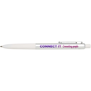 Stylo à bille Soffit en aluminium recyclé, à mécanisme à clic et anodisé (encre bleue) 7